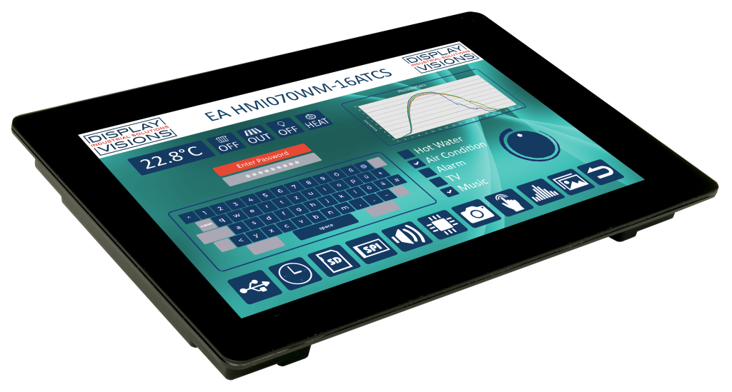 HMI 7" WIFI MODBUS