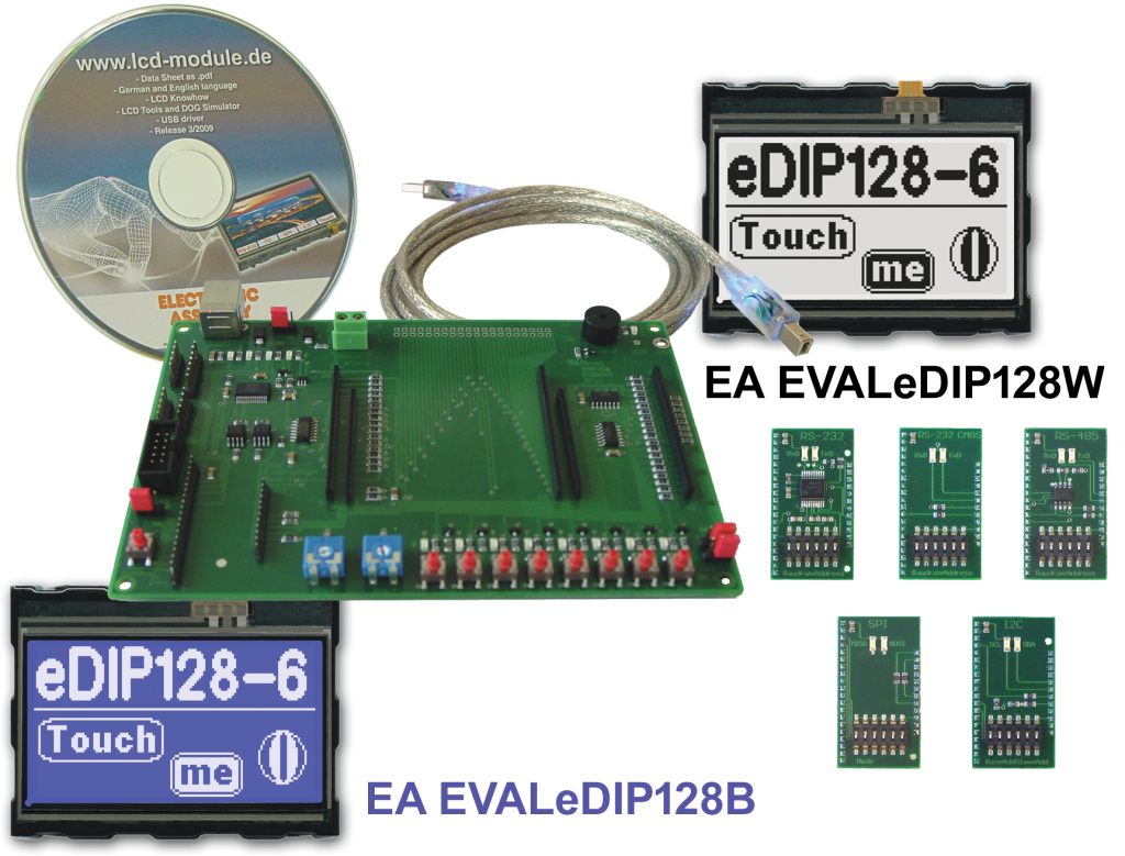 Eval-Kit eDIP128W-6